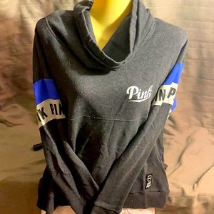 Victoria Secret PINK Gray and Blue Cowl